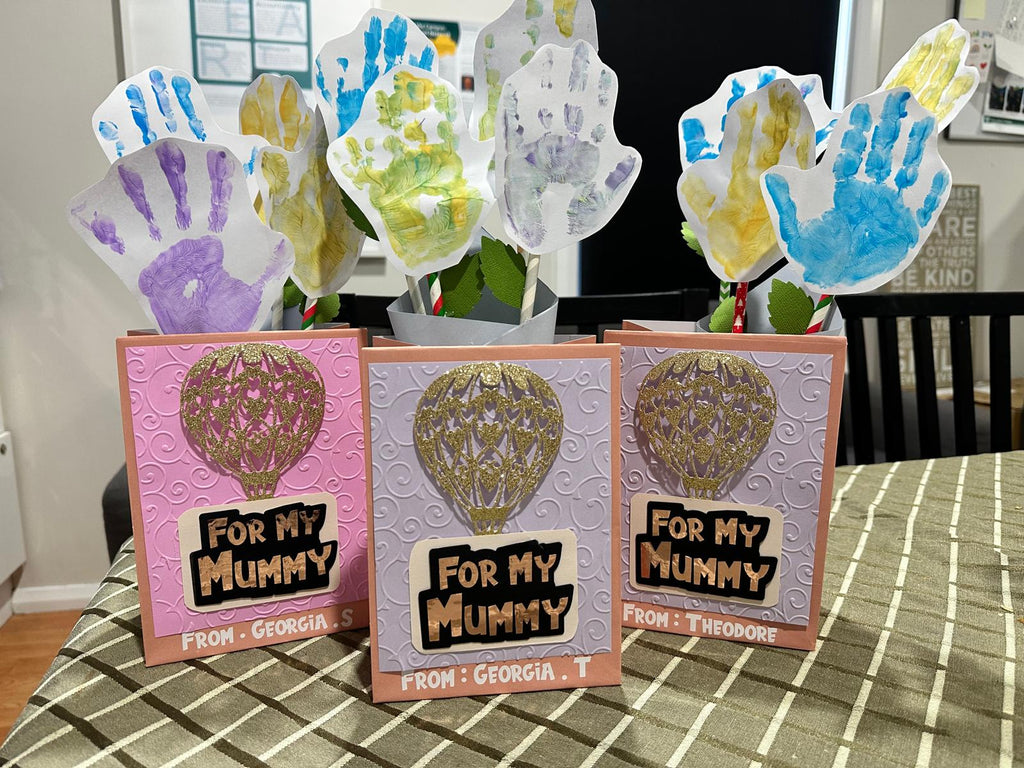 💖 Personalised Handprint Keepsake Card for Mum 💖